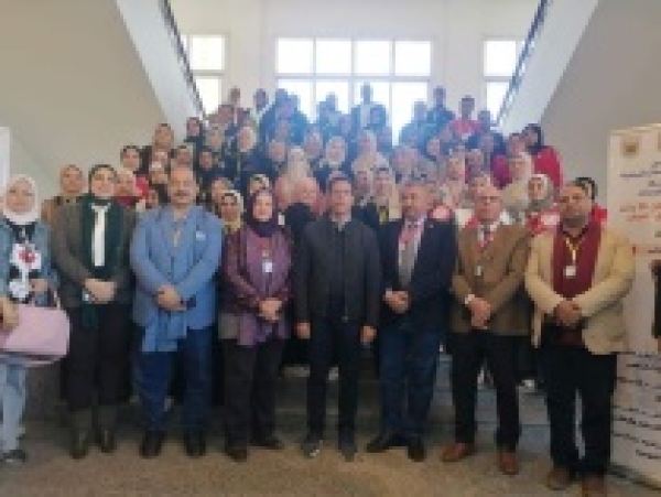 BU president inspects the proceedings of “ibdea3” forum of the faculties of specific education in the Egyptian Universities