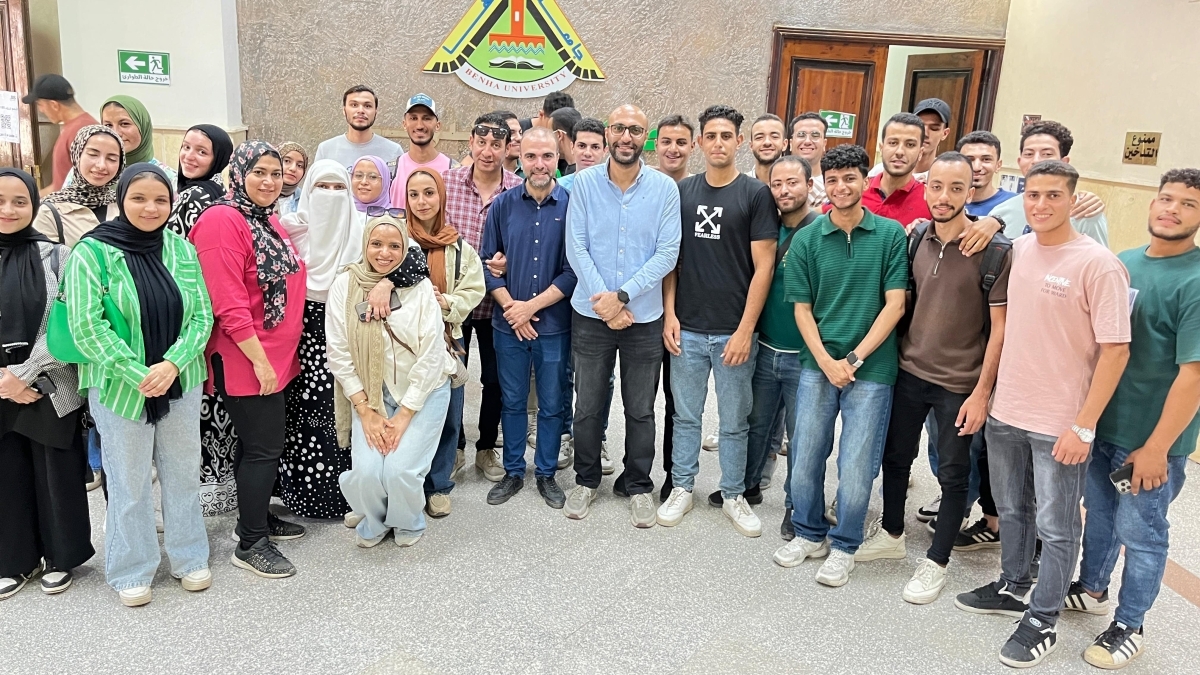 Conclusion of the Training Program for Faculty of Commerce Students (First Cohort) – Benha University on ERP Systems  Under the patronage of: Prof. Dr. Nasser El-Gizawy – President of the University
